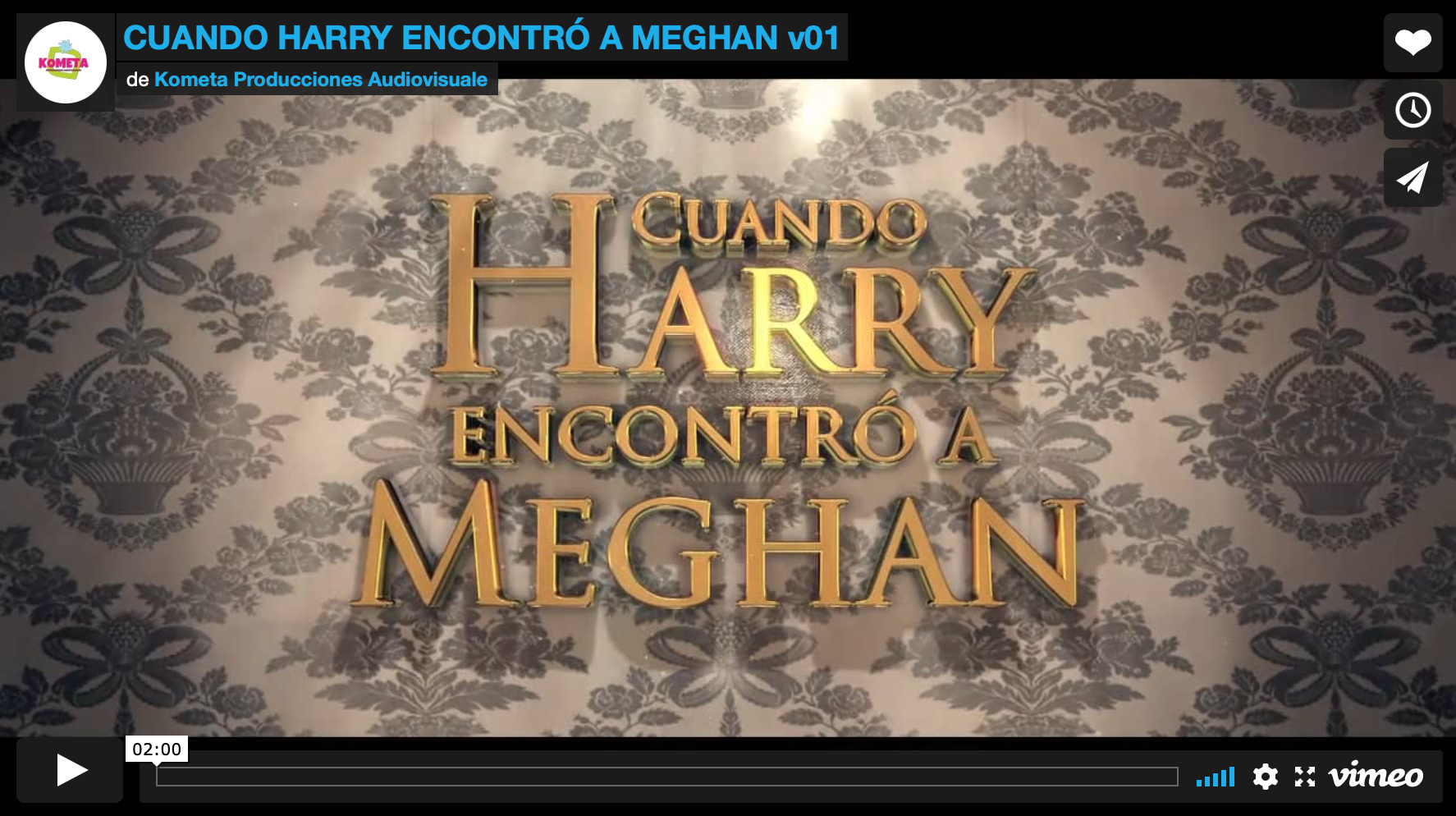 CUANDO HARRY ENCONTRÓ A MEGHAN